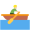 Person Rowing Boat - Medium Light emoji on Twitter